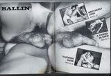 Ballin' #1 Illustrated Gay Hippie Pulp Magazine 1970 48pgs Hairy Jock Men, Le Salon Publ. M40225