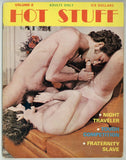 Hot Stuff V2 #1 Vintage Illustrated Gay Pulp 1976 Three Homoerotic Tales 44pgs Star Dist. NYC M39865