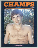 Champs #1 Vintage Male Pinup Magazine 1981 Gay Physique Photos 48pgs LDL Publ. M39521
