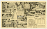Western Photography Guild 1970 Gay Physique Photo Handbill Catalog 13x8 Don Whitman J15432