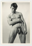 Buff Muscular Beefcake 1960 Edwardian Homoerotic 5x7 Gay Physique Nude Photo J15462