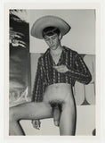 Very Well Endowed Male In Sombrero 1960 Huge Cock 5x7 Gay Physique Nude Photo J15461