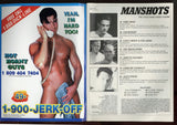 Manshots 1997 Sam Carson, Eduardo, Johnny Hanson, Alex Stone 84pgs Gay Magazine M40427