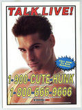 Male Pictorial August 1992 Steve Cort, Paul Coder, Alan Devereux 60pgs Tom Mann Gay Pinup Magazine M40065