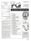 FQ Foreskin Quarterly 1993 Bud Berkely, Joe Tiffenbach, Don Lockwood 64pgs Gay Pinup Magazine M40234
