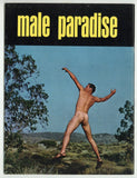 Male Paradise V1#1 Vintage Gay Nudist Magazine 1969 Wyngate & Bevins 48pgs Beefcake Physique Nude Men M4031