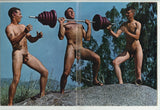 Male Paradise V1#1 Vintage Gay Nudist Magazine 1969 Wyngate & Bevins 48pgs Beefcake Physique Nude Men M4031