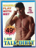 Manshots 1996 Chad Donovan, Ed Wiley, Steven Scarborough 84pgs Gay Firsthand Video Magazine M40648