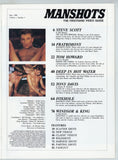 Manshots 1990 Tim Lowe Cover, Matt Windsor, Grant King 84pg Gay Video Magazine M40345