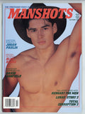 Manshots 1995 Stefan Anderson, Johan Paulik, Blue Blake 84pgs Gay Video Magazine M40347