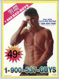 Manshots 1995 Stefan Anderson, Johan Paulik, Blue Blake 84pgs Gay Video Magazine M40347
