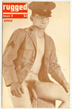 Rugged #4 Vintage Gay Male Physique Magazine 1967 Men In Uniform Beefcakes 36pgs DSI Publ. M40373