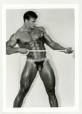 John Pruitt 1994 Colt Studios 5x7 Tanned Muscular Beefcake Hunk Jim French Gay Photo J16027