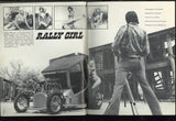 Rally Girl #1 Lois Mitchell, Gina Dair 1972 Hot Rods, Muscle Cars Pinup Photography 64pgs Golden State News M40594