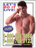 Male Pictorial Oct 1992 Adam Grant, Daniel Santero Liberation Pub 58pgs Tony Rivas Beefcake Gay Magazine M40749