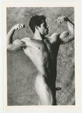 Scott Sloan Sexy Hunk Flexing Colt Studio Original 1990 Jim French 5x7 Gay Beefcake Photo J16422