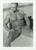 JD Amos 1990 Jim French Gay Physique Beefcake Hunk 5x7 Colt Studio Nude Photo J16423