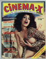 Cinema X Adult Review V1 #1 Vanessa Del Rio 1980 Leslie Bovee 100pg Sex M10258
