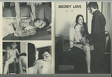 Secret Love 1976 Hippie Porn Magazine 48pgs Hairy Beaver Busty Females Sex M8941