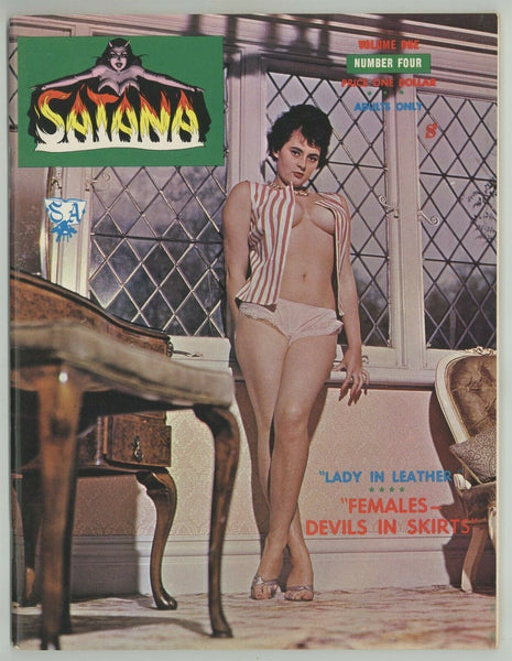 Satana 1963 Selbee Vintage Smut 72pg Eric Stanton BDSM Stockings Big Tits M9850