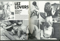 Lez Lovers 1986 Beautiful Lesbian Women 48pg All Female Lesbian Love Sex M10651