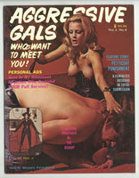 Vintage Femdom Magazine 1974 Aggressive Women Gals 48pg Parliament BDSM M10679