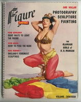 Bettie Page 1956 Figure Quarterly 68pg Pinup Betty Paige Zoltan Glass M10678