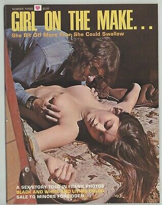 Girl On The Make #3 Marquis 1970 Gorgeous Brunette 52pgs Pictorial Story M5401