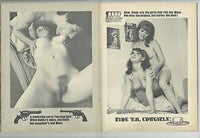 The Girlwatcher V1#2 Vintage Porn 1972 GSN 64pg Beaver Sex Gorgeous Hippie Women