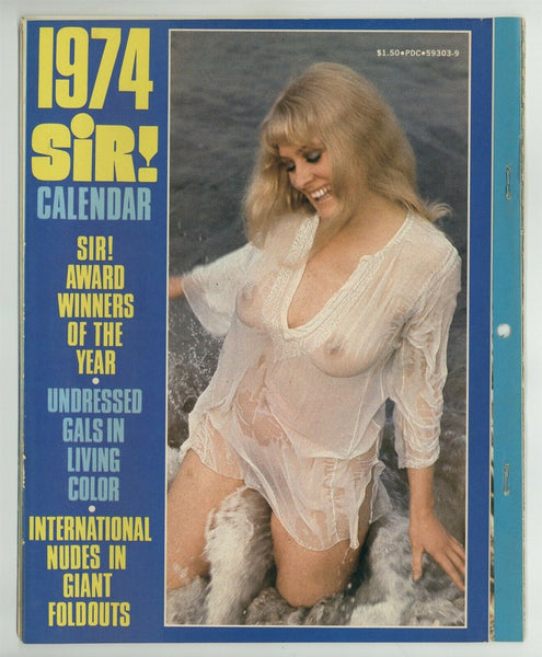 Laura Lynnwood Schmidt 1974 Sir Calendar Gorgeous Busty Boobs Nude Pinups M9181