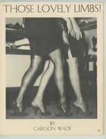 Selbee 1962 Eric Stanton 2p Leg Show 64pg Stockings Nylon High Heels M9391