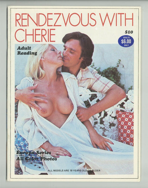 Connoisseur 1976 Hot Busty Blond 40pgs Rendezvous With Cherie All Color M8663