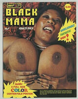 Black Mama #1 Hot Ebony Woman 1974  Huge Boobs Chunky Voluptuous Busty Sex 4662