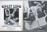 Split Lips #16 Spread Beaver Ass Shots 1981 Marquis 40pgs VF Vintage Porn M6344