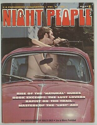 Night People #1 Parliament 1970 Vintage Porn 64pg Hippies Hairy Beaver Sex M5232
