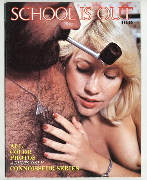 Connoisseur Series 1979 Beautiful Blond School Is Out 40pg Classy Porn Sex M9527