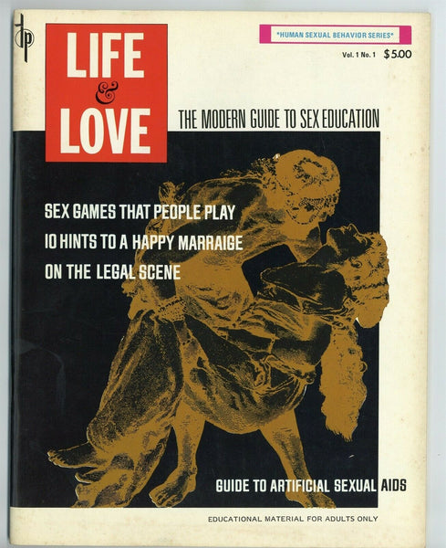 Life & Love 1970 Counter Culture Hippie Sex Fetish 48pg Psychedelic M9452