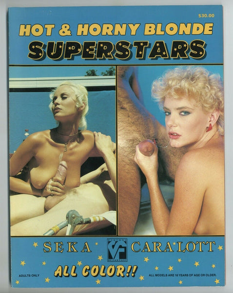 Seka & Cara Lott 1978 John Holmes Heidi Kance 68pg Blond Porn Superstars V1#1
