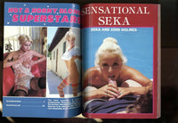 Seka & Cara Lott 1978 John Holmes Heidi Kance 68pg Blond Porn Superstars V1#1