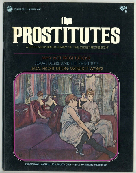 Prostitutes 1973 Prostitution Hookers Sex Workers 64pg Beautiful Women M10623