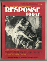 Response Today V1#1 Hippie Porn1972 Hardcore 192pg Parliament Group Sex M10632