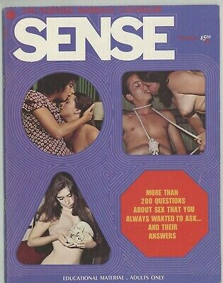 Sense V1 2 Occult Satan Porn 1971 Vintage Parliament 64pg Voodoo  