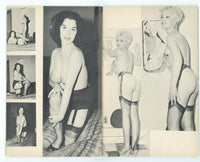 Black Nylons & High Heels 1959 Stockings Legs Garters Vintage M10158