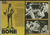Cinema X 1972 Blaxploitation 82pg Ron O'Neal Superfly Trouble Man Yaphet Kotto