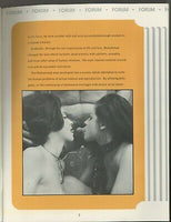 Sex Forum V1 #1 Hard Porn 1972 Pendulum 64pg Group Sex Lesbian Cum Ed Wood? 6480