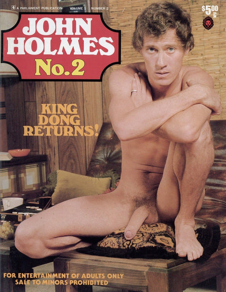 John Holmes 1977 Parliament 56pg Personal Pics Bio Johnny Wadd M20013