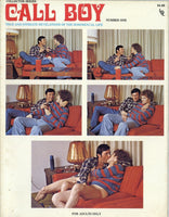 Call Boy 1974 Vintage Gay Sex Magazine 48pg Older Hunk Male Man M20015