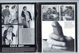 Call Boy 1974 Vintage Gay Sex Magazine 48pg Older Hunk Male Man M20015