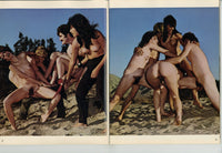 Jaybird Happening 1970 Vintage Porn 64pgs Group Sex Hippies M20077