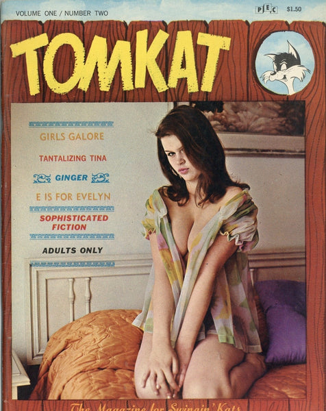 Tomkat V1 #2 PEC Inc 1962 Pinup Magazine 72pgs Beautiful Solo Big Boob Women M20106